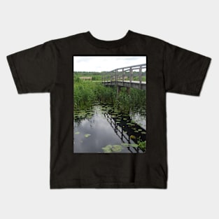 Bridge over ditch Kids T-Shirt